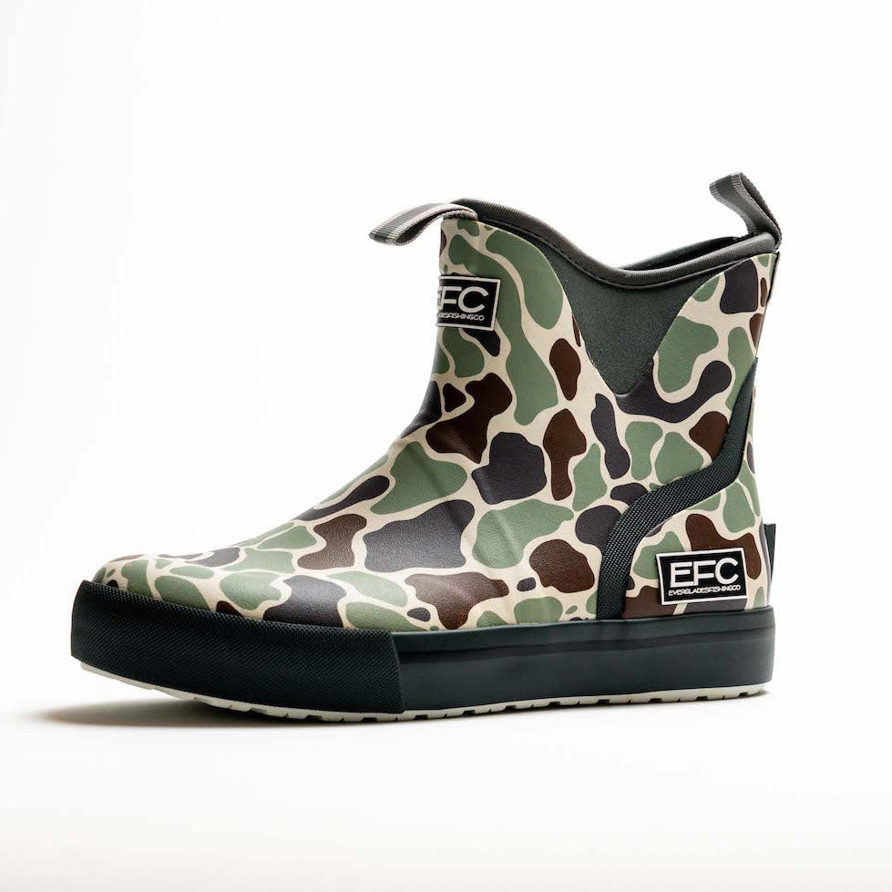 LFG DECK BOOT _ CAMO – Everglades Fishing Co