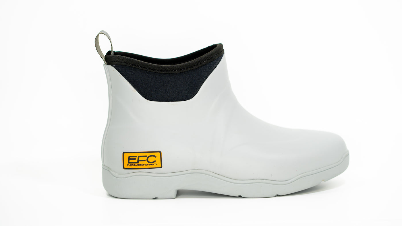 Womens Grey Shorty Deck Boot