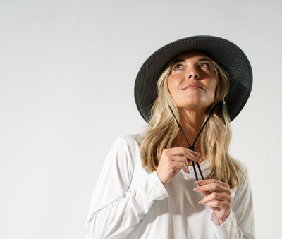Gray Bucket Hat