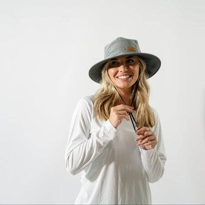 Gray Bucket Hat