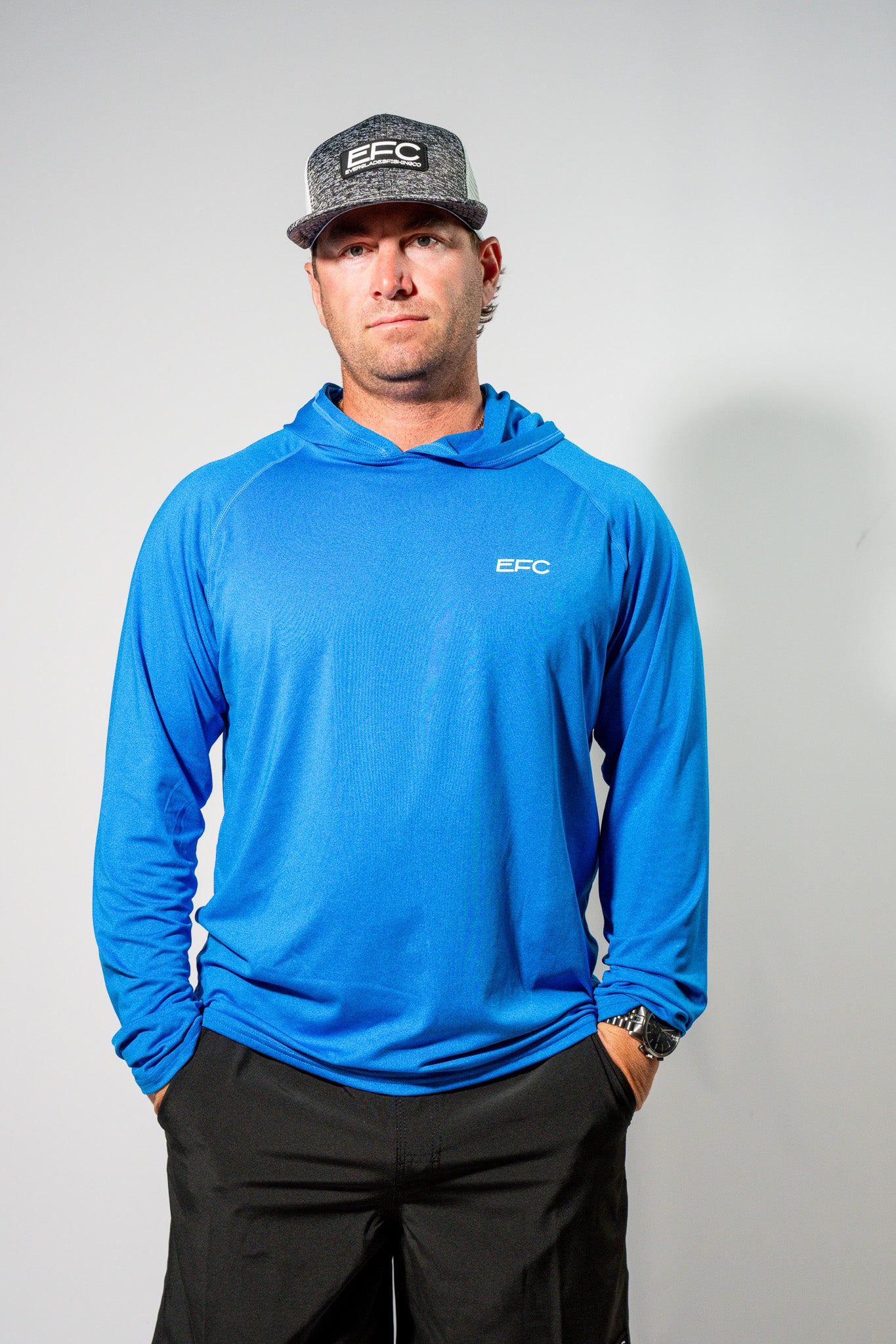 Coast Performance Hoodie _ Blue