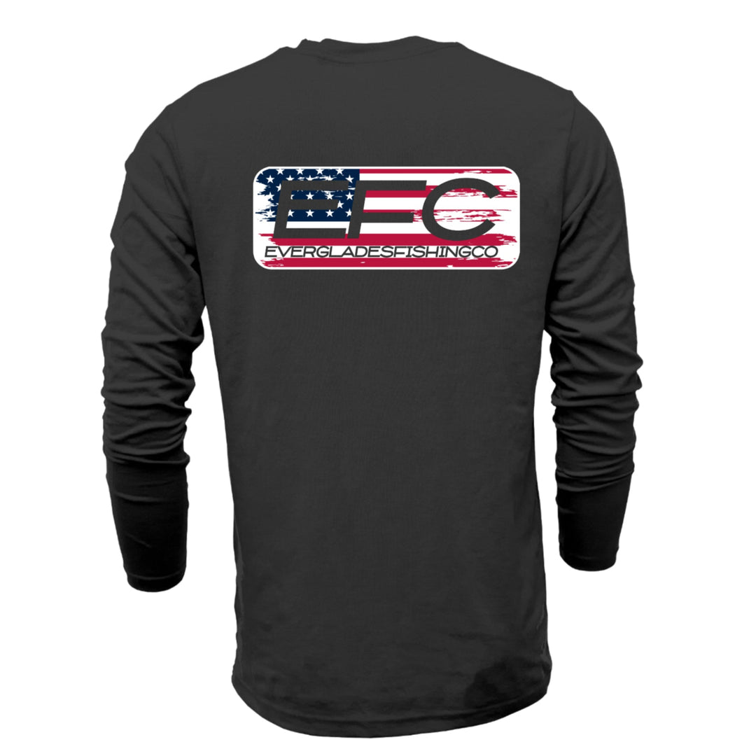 EFC USA Long Sleeve T-Shirt _ Charcoal