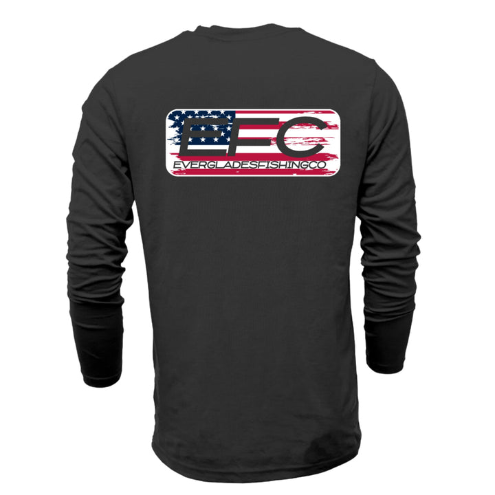 EFC USA Long Sleeve T-Shirt _ Charcoal