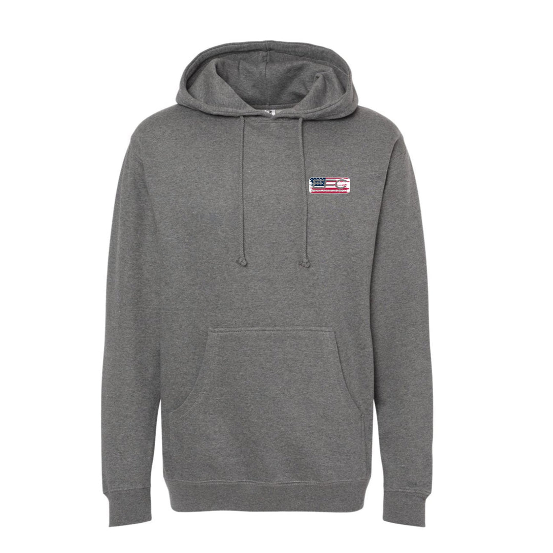 EFC USA Gunmetal Heather Hoodie Sweater