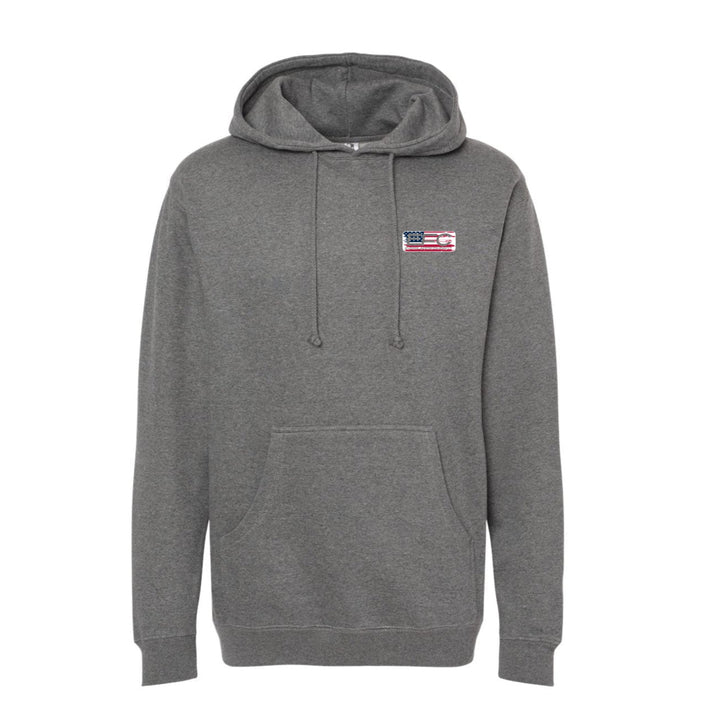 EFC USA Gunmetal Heather Hoodie Sweater