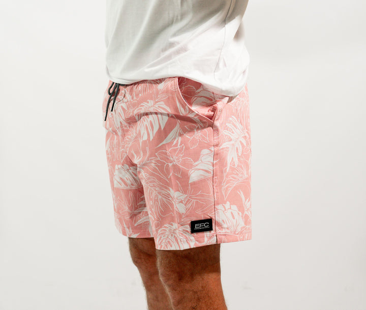 Cascade Volley Short _ 17" Coral