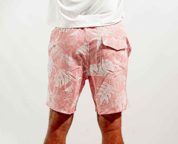 Cascade Volley Short _ 17" Coral