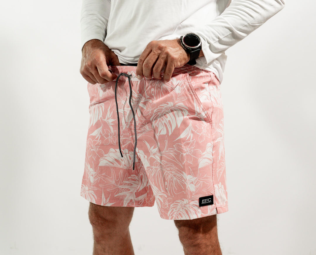 Cascade Volley Short _ 17" Coral