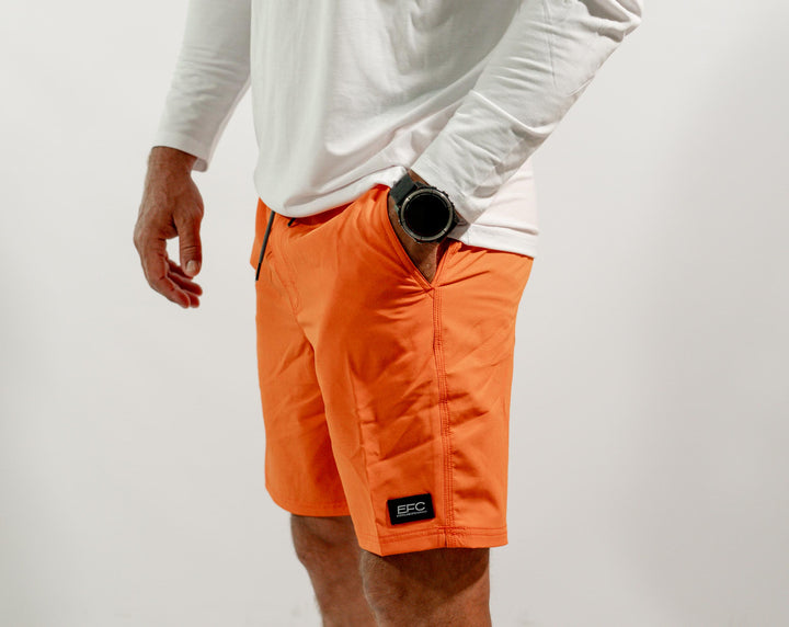 TIDAL Volley Short _ 18" Orange