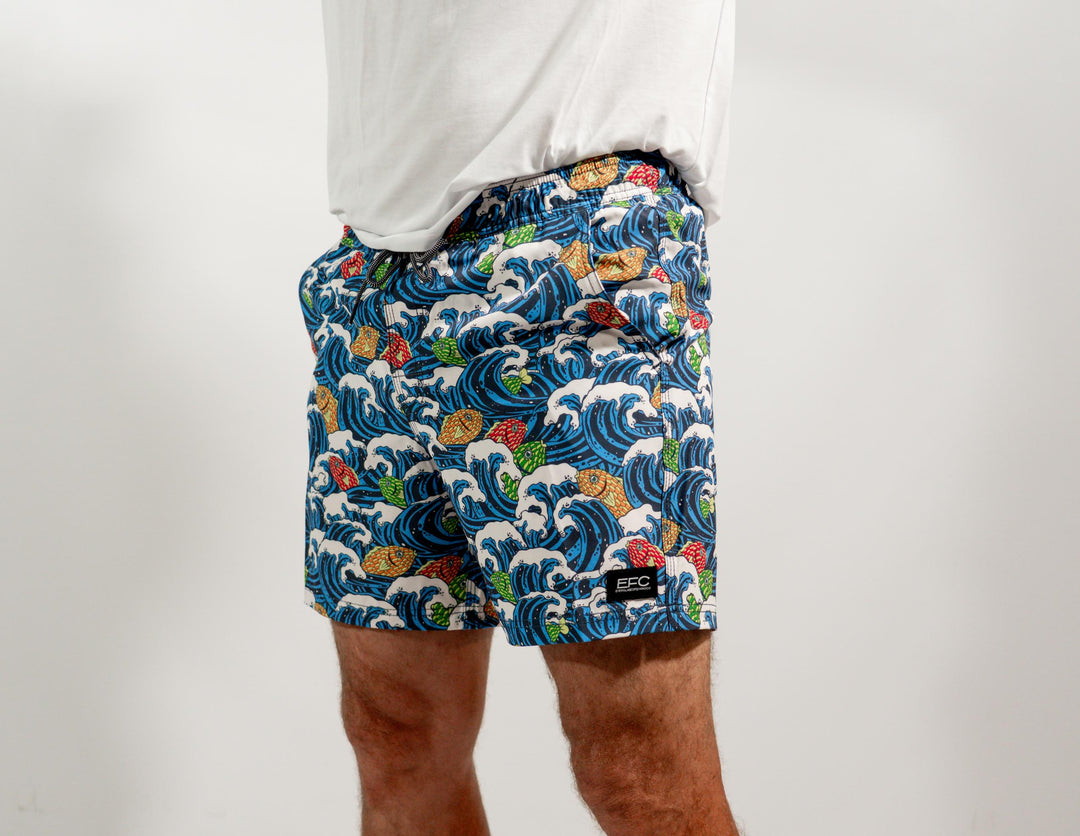 Vintage Waves Volley Short _ 16"