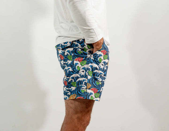 Vintage Waves Volley Short _ 16"