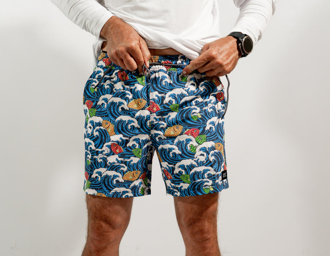 Vintage Waves Volley Short _ 16"