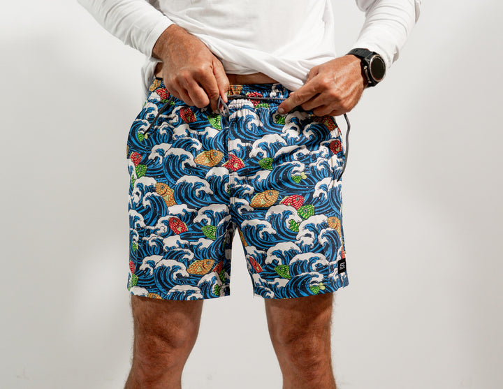 Vintage Waves Volley Short _ 16"
