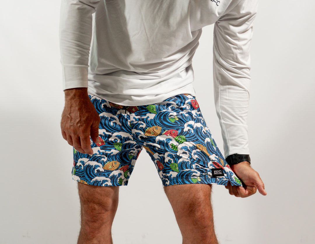 Vintage Waves Volley Short _ 16"