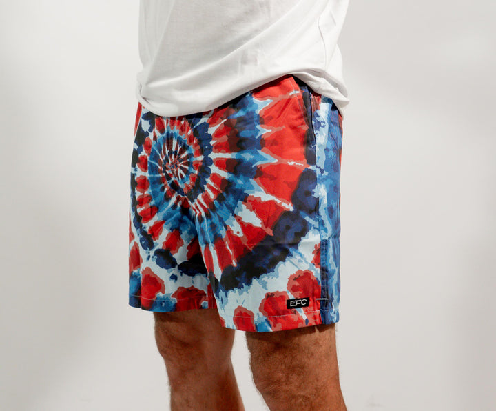 Chill Volley Short _ USA Tie Dye