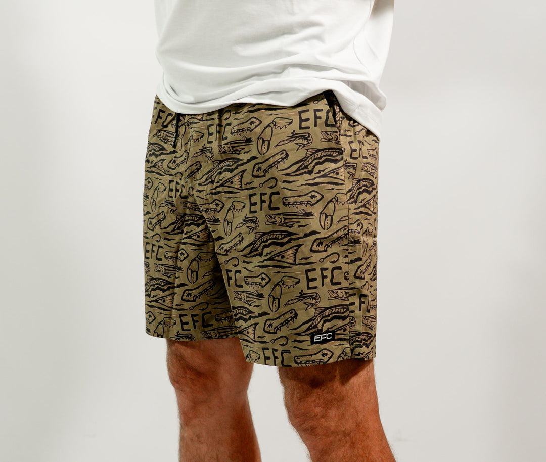 Chill Volley Short _ Everglades Camo