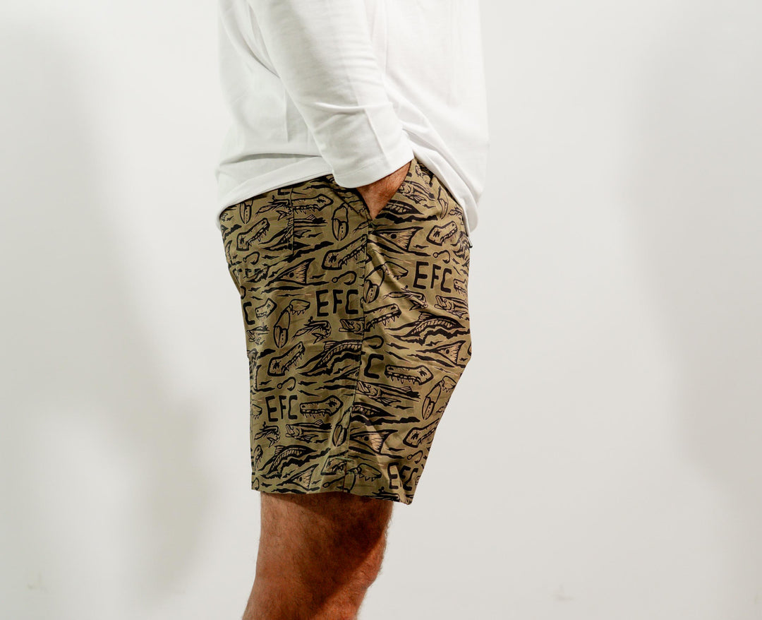 Chill Volley Short _ Everglades Camo