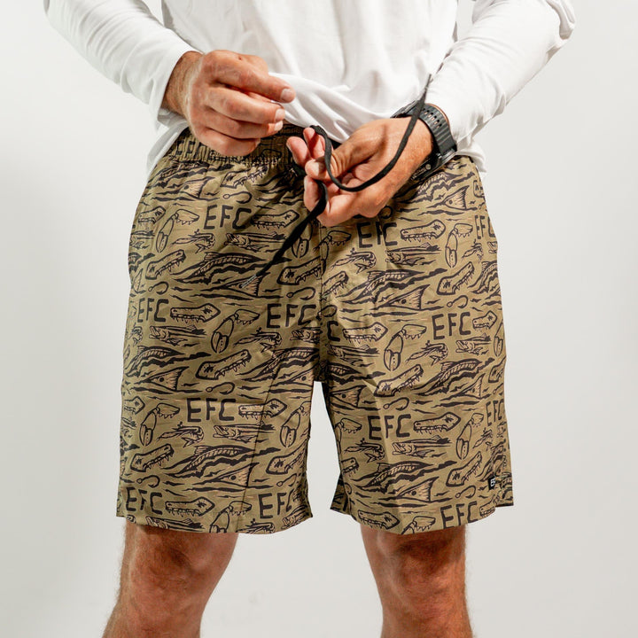 Chill Volley Short _ Everglades Camo