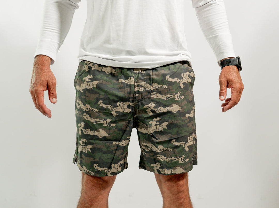 Chill Volley Short _ Vintage Camo