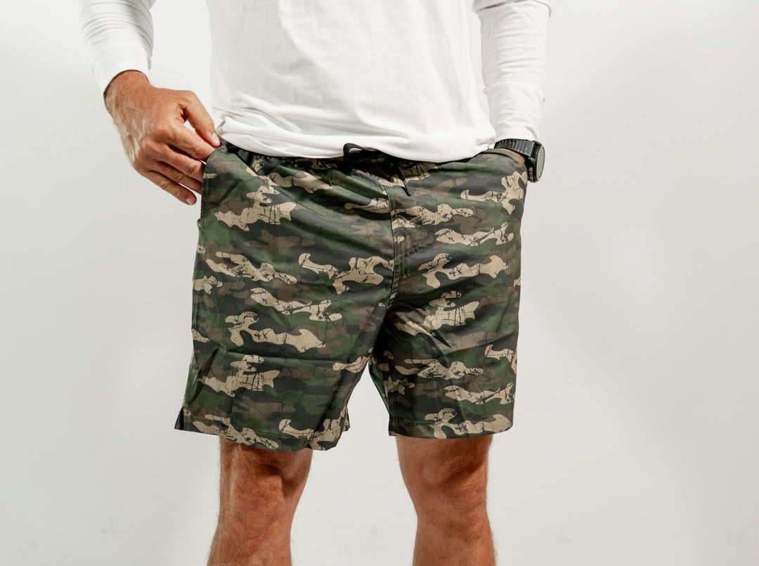Chill Volley Short _ Vintage Camo