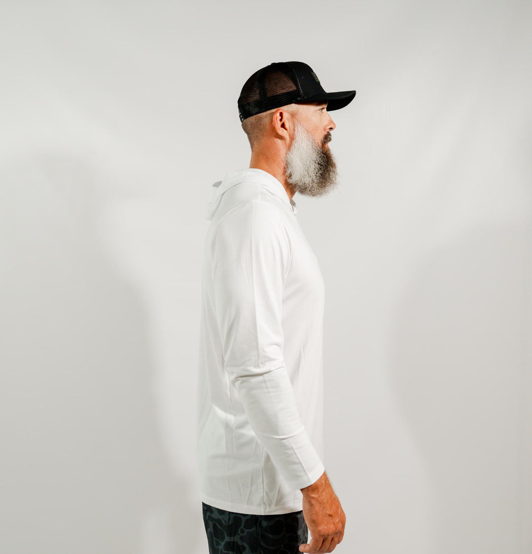 DORSAL HOODIE _ WHITE