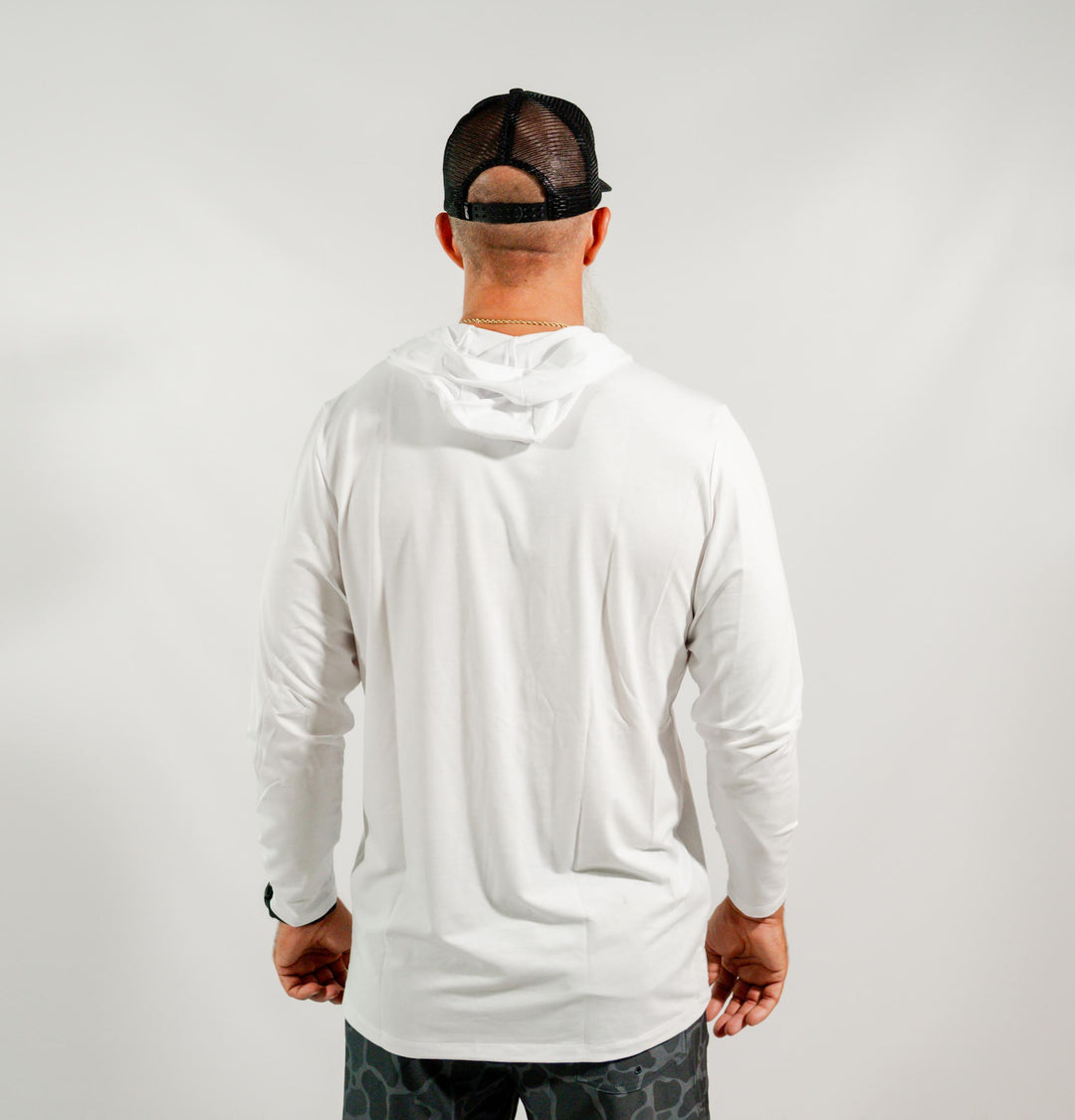 DORSAL HOODIE _ WHITE