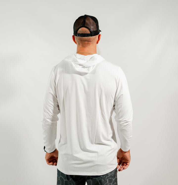 DORSAL HOODIE _ WHITE