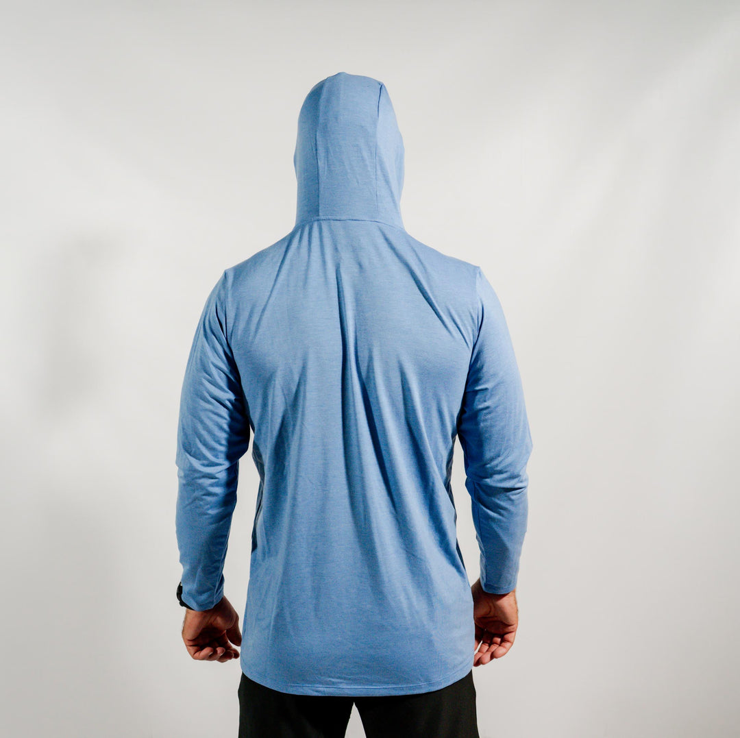 DORSAL HOODIE _ H BLUE