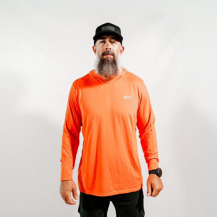 DORSAL HOODIE  _ ORANGE