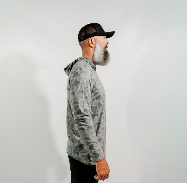 DORSAL HOODIE _ MOSS CAMO