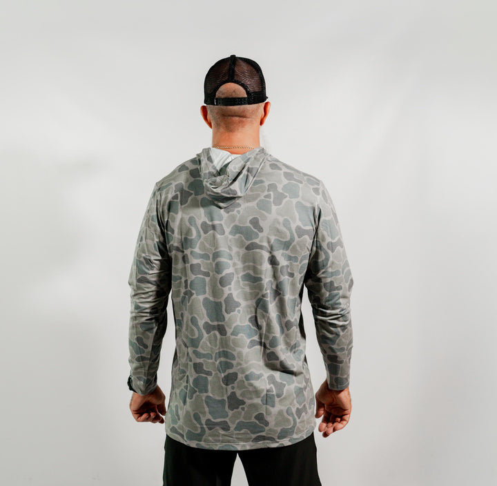 DORSAL HOODIE _ MOSS CAMO
