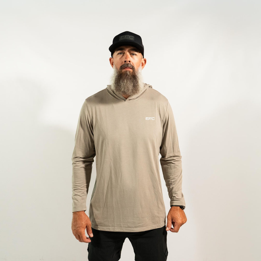 DORSAL HOODIE _ TAN