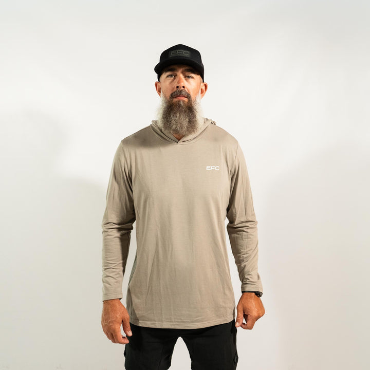 DORSAL HOODIE _ TAN