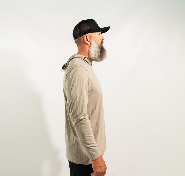 DORSAL HOODIE _ TAN