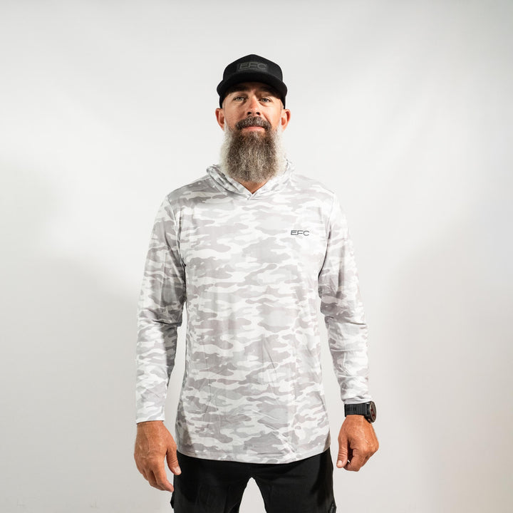DORSAL HOODIE _ WHITE CAMO