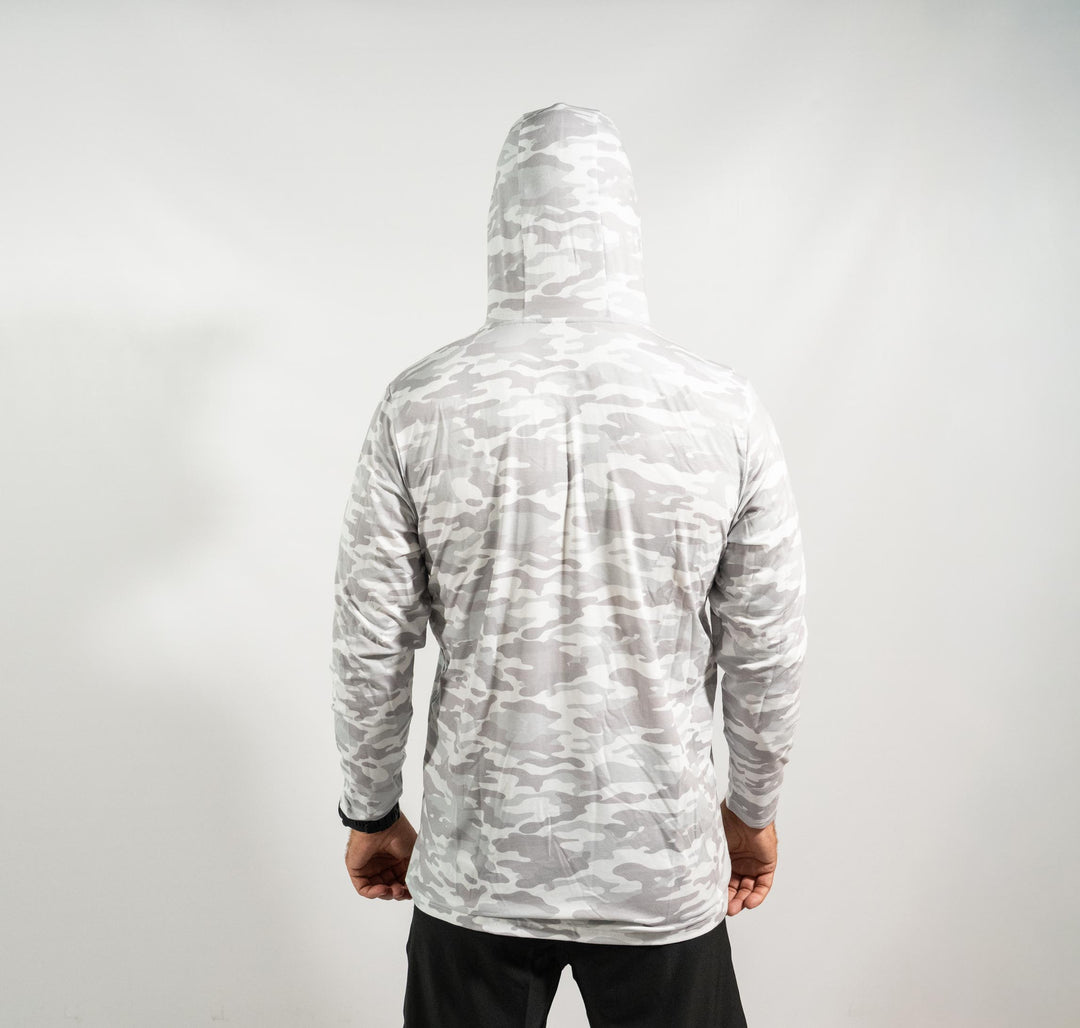 DORSAL HOODIE _ WHITE CAMO