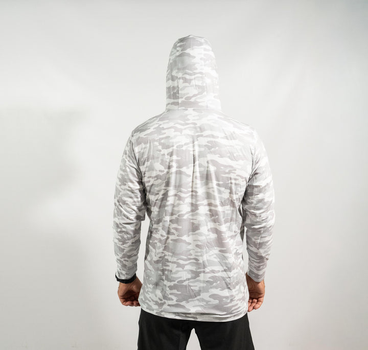 DORSAL HOODIE _ WHITE CAMO