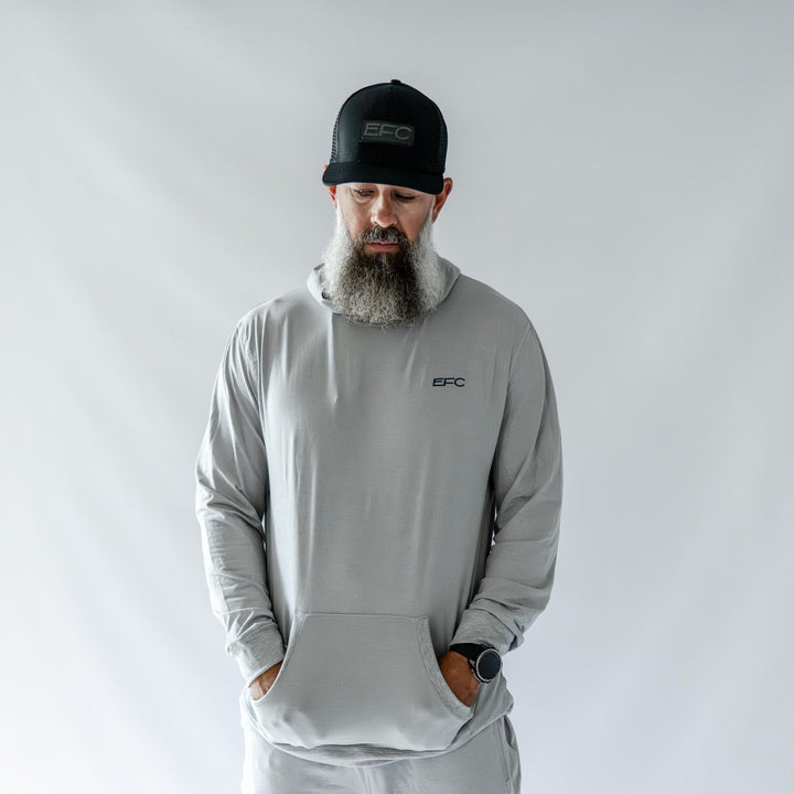 SILVA HOODED SWEATSHIRT _ GREY