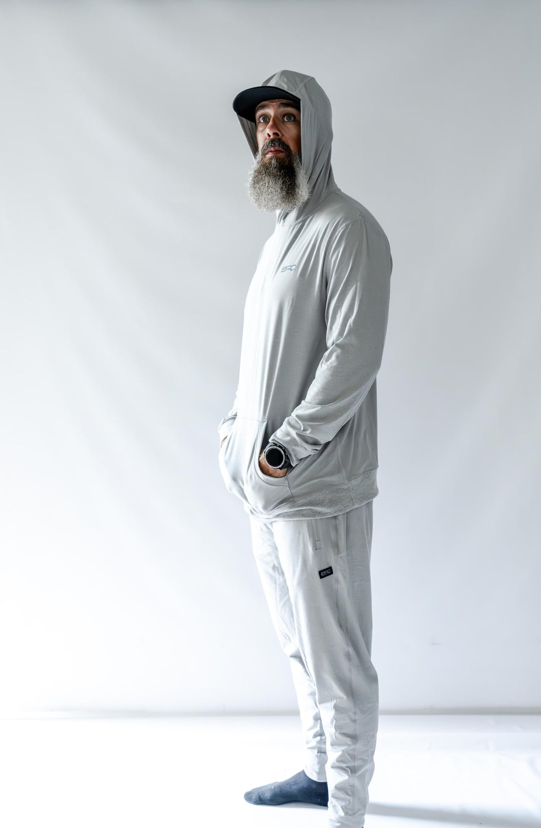SILVA HOODED SWEATSHIRT _ GREY