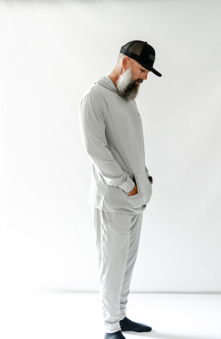 SILVA HOODED SWEATSHIRT _ GREY