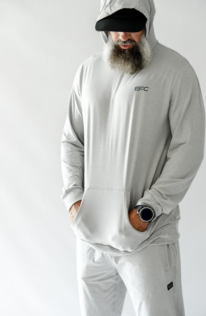 SILVA HOODED SWEATSHIRT _ GREY