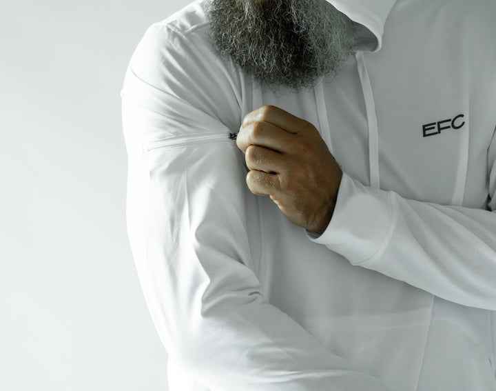 HELM HOODIE _ WHITE