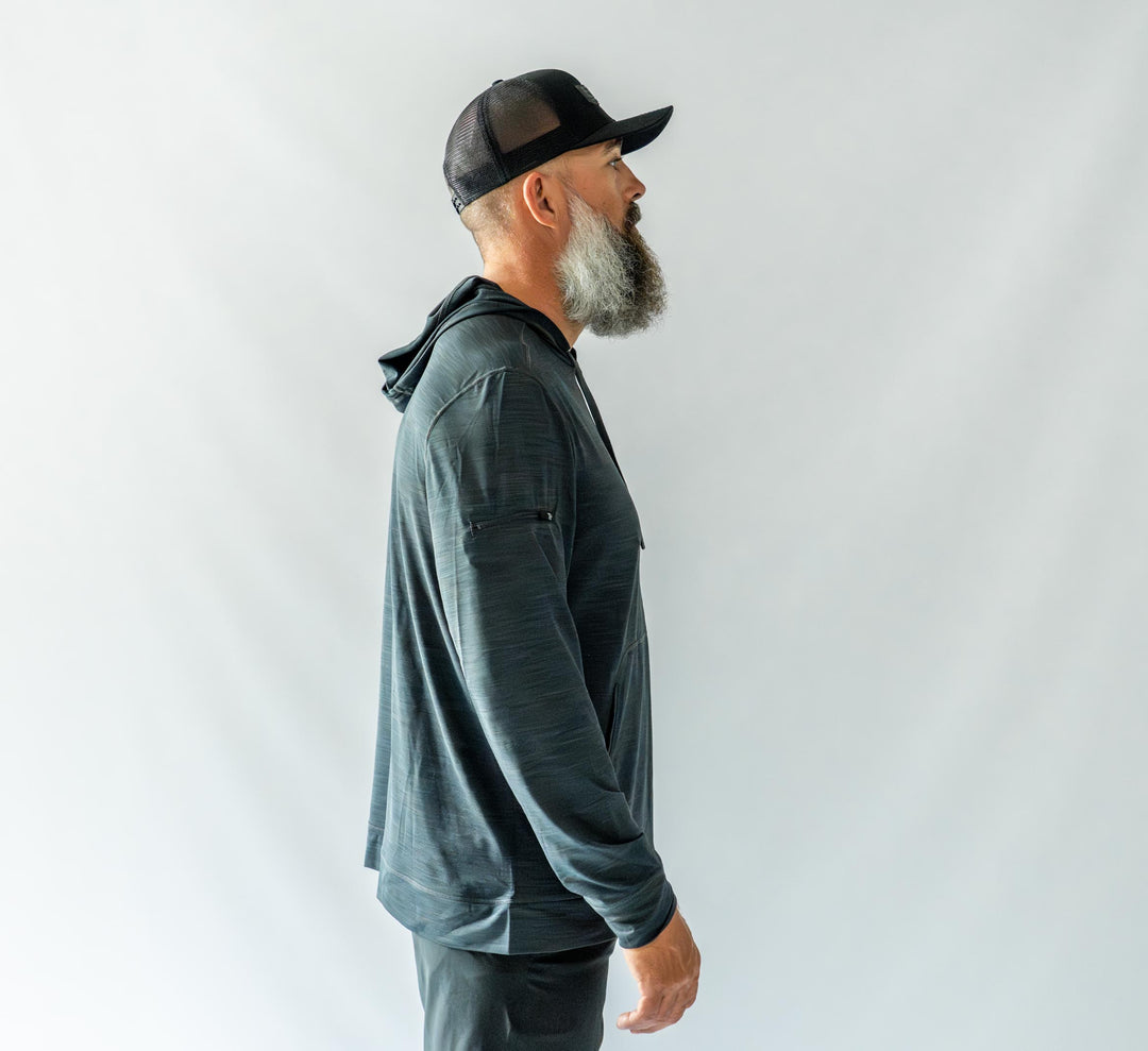 HELM HOODIE _ CHARCOAL