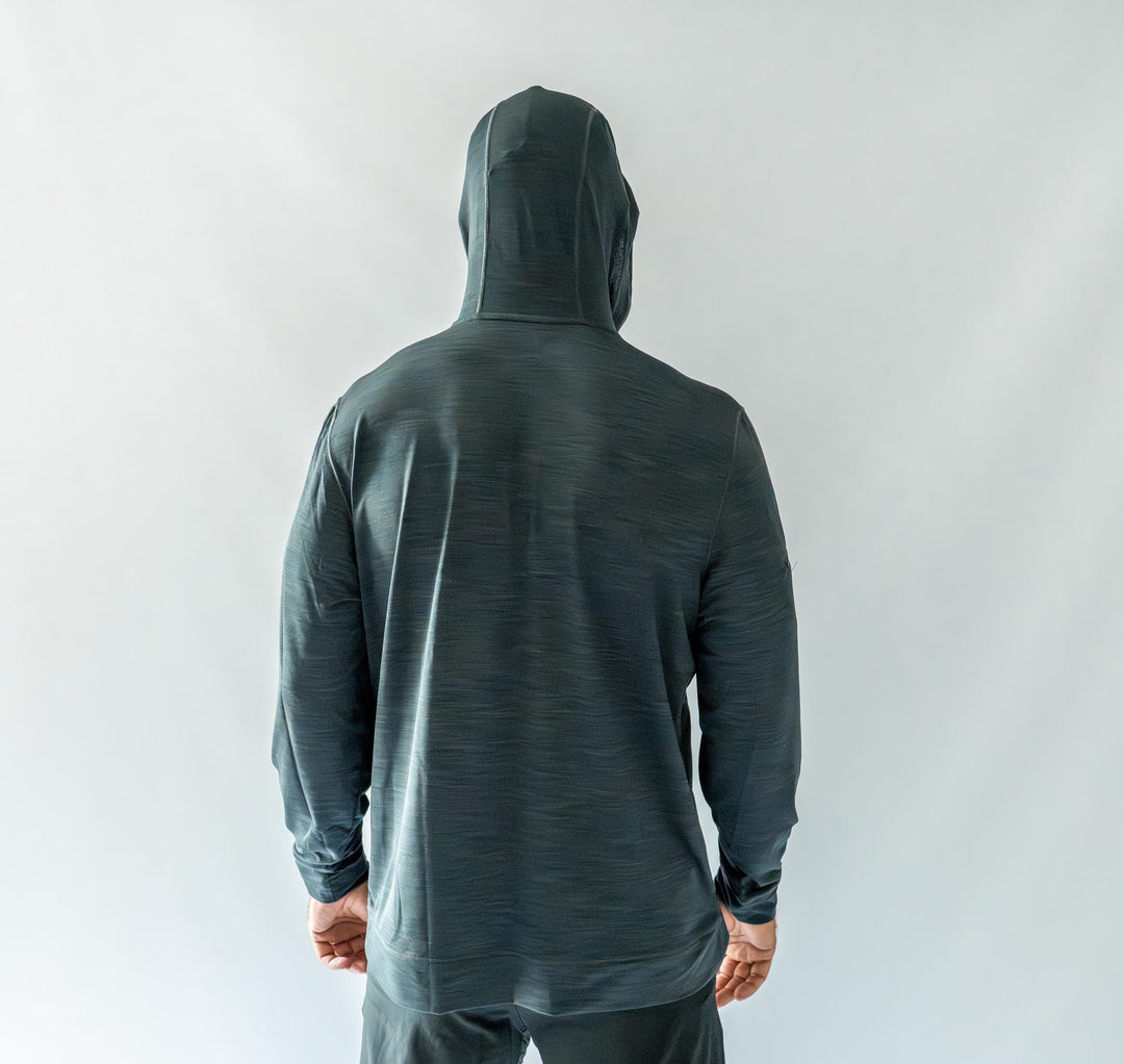 HELM HOODIE _ CHARCOAL