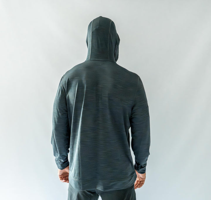 HELM HOODIE _ CHARCOAL