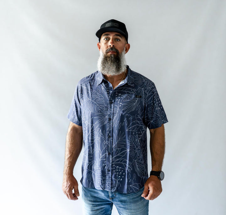 PENIDA BUTTON DOWN _ NAVY