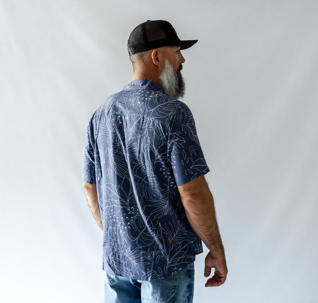 PENIDA BUTTON DOWN _ NAVY