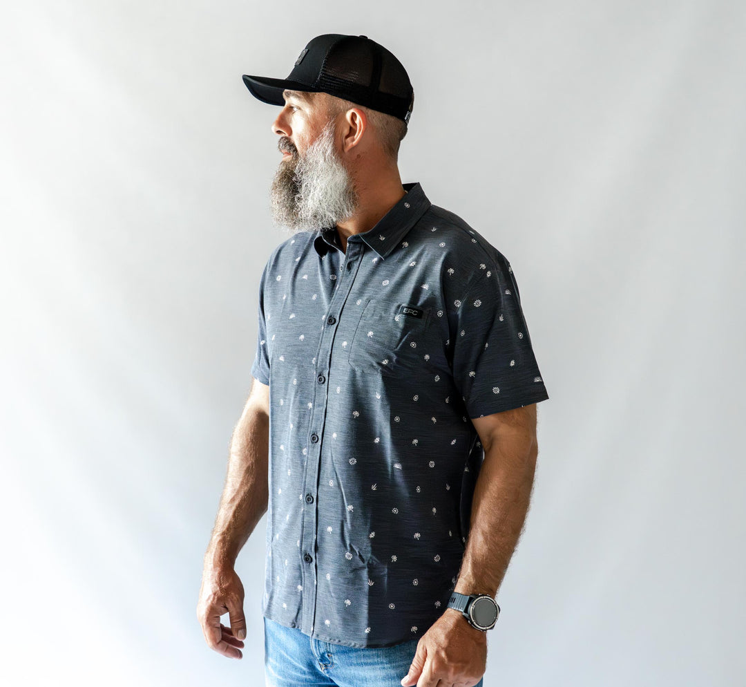 SIMS BUTTON DOWN _ BLACK