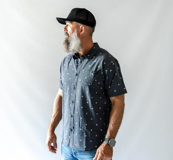 SIMS BUTTON DOWN _ BLACK
