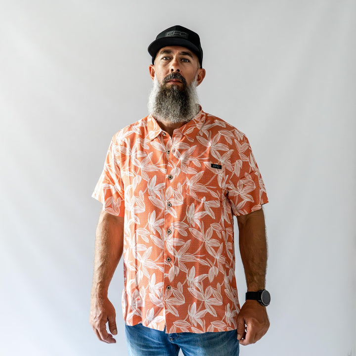 BARTS BUTTON DOWN _ CORAL